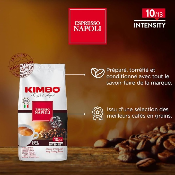 Kimbo Pompei el café Napolitan – Café en Grano