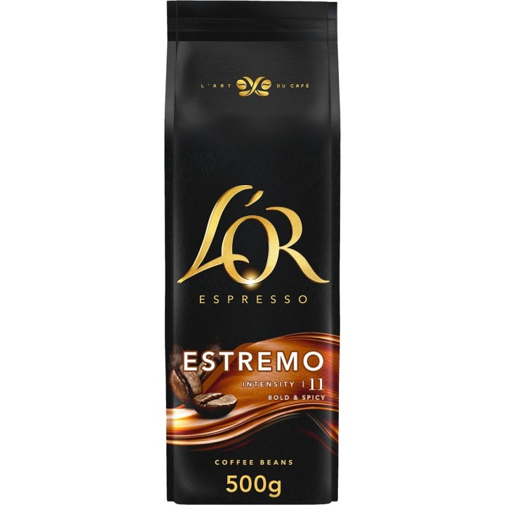 L'OR ESTREMO Espresso 4 paquetes de – Café en Grano