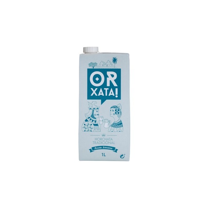 Pack 6 ud. Or,xata Tradicional Polo 1 litro de Horchata