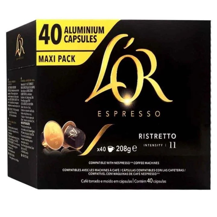 Ristretto L'OR 40 Cápsulas Nespresso®