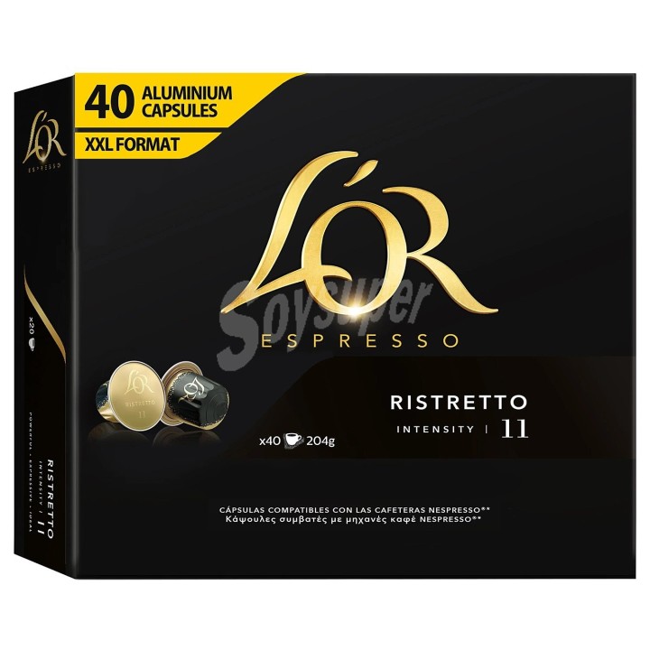 Ristretto L'OR 40 Cápsulas Nespresso®