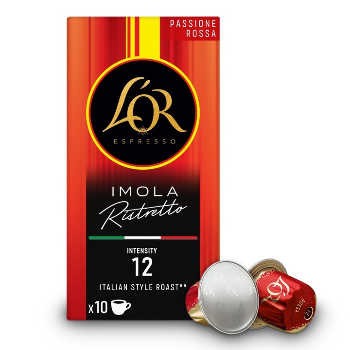 Ristretto Imola L'or 10 cajas Nespresso®