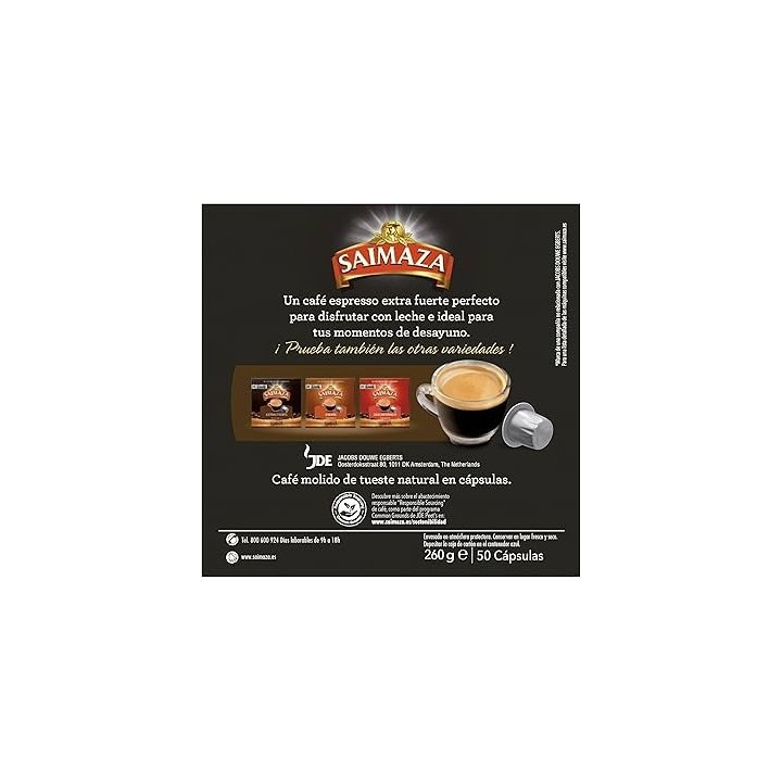 Saimaza Extra Fuerte 50 cápsulas Nespresso®