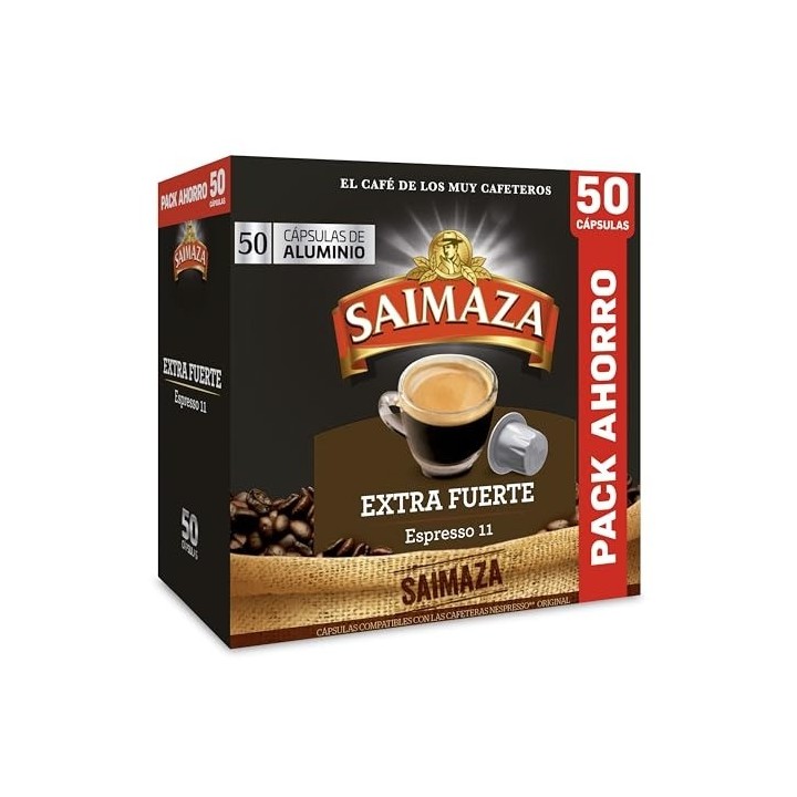 Extra Fuerte Saimaza 5 cajas 250 cápsulas Nespresso®