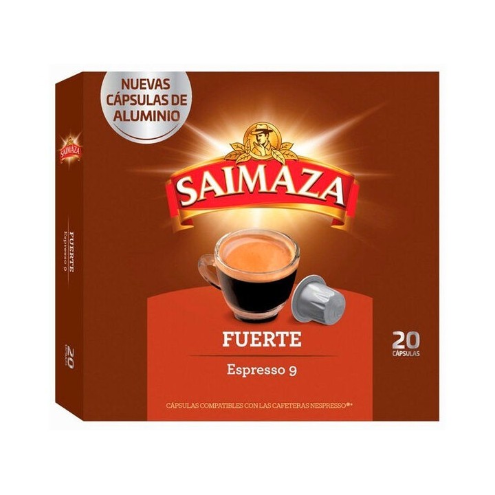 Saimaza Café Fuerte 50 cápsulas Nespresso®