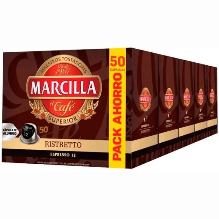 Ristretto Marcilla 50 cápsulas Nespresso®