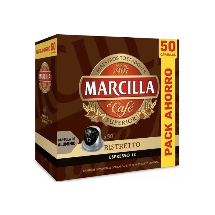 Ristretto Marcilla 50 cápsulas Nespresso®
