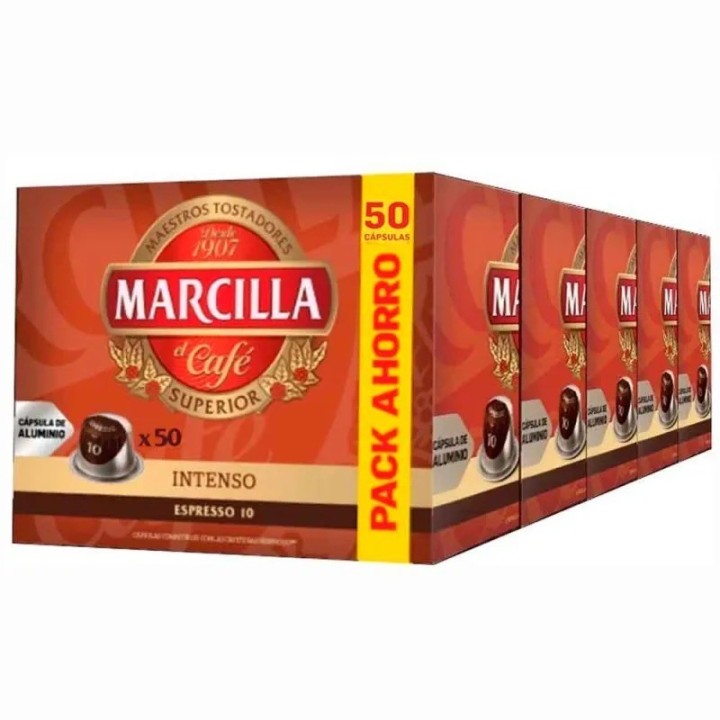 Intenso Marcilla 50 cápsulas Nespresso®