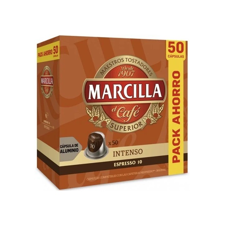Intenso Marcilla 50 cápsulas Nespresso®