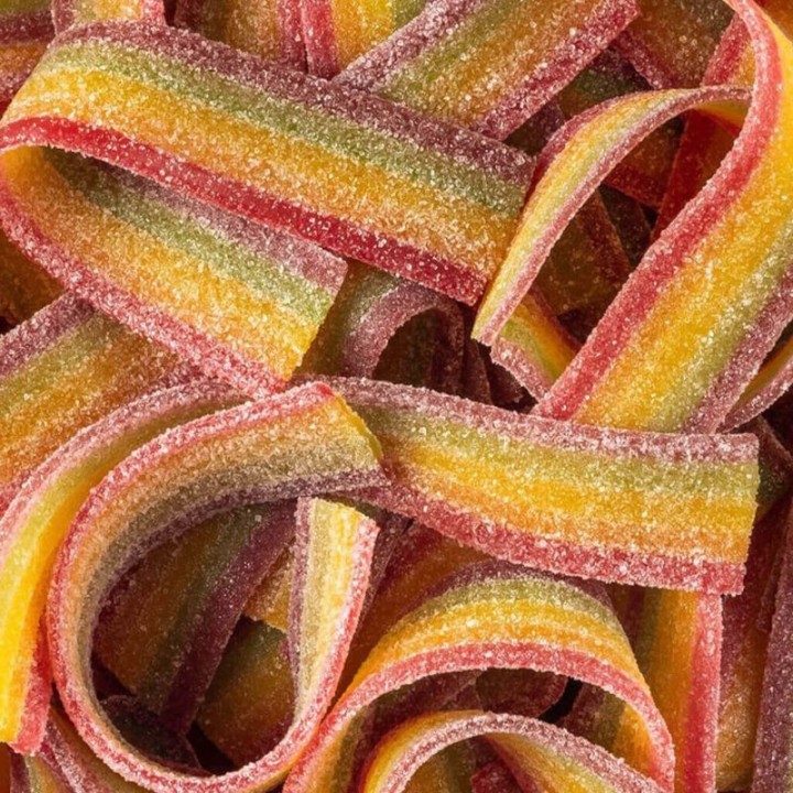 Cintas multicolor Haribo 14 bolsas de 90 gr