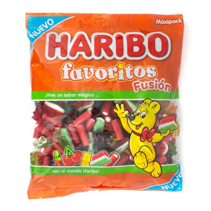 Favoritos Fusion de Haribo Caja de 18 ud x 90 gr de gom