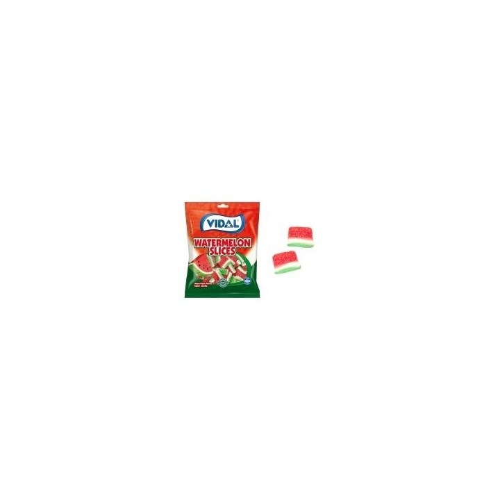 Tajadas Sandia Vidal 90 gramos caja 14 unidades