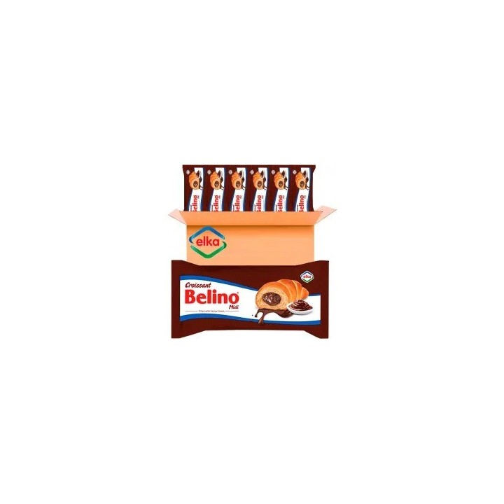 Croissants rellenos de Chocolate Belino , caja de 20 un