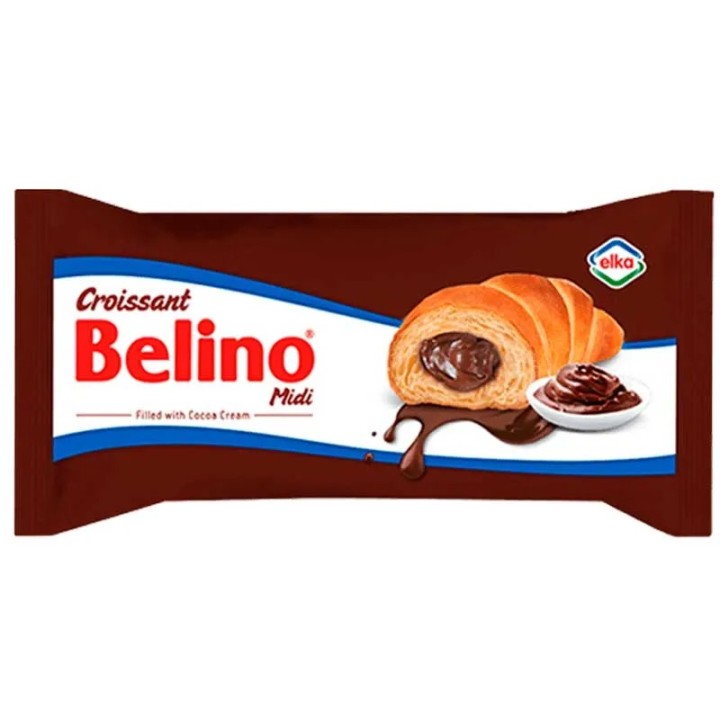 Croissants rellenos de Chocolate Belino , caja de 20 un
