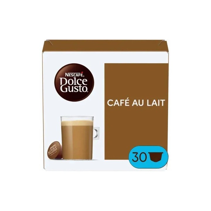 Café con Leche Dolce Gusto Nescafé 90 Cápsulas | Formato Magnum