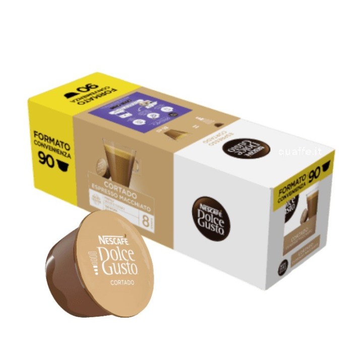 Café Cortado Dolce Gusto Magnum | Pack 90 Cápsulas