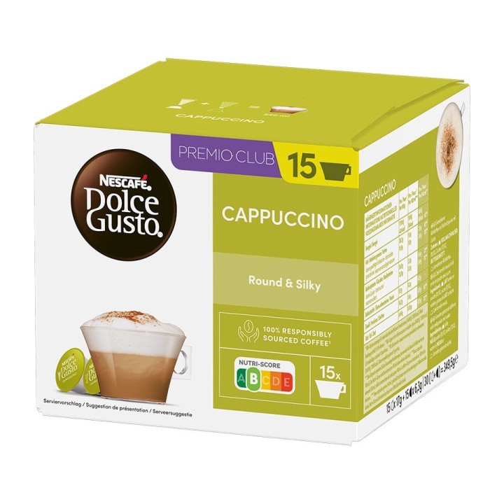 Cappuccino Dolce Gusto Magnum | Pack 90 Cápsulas