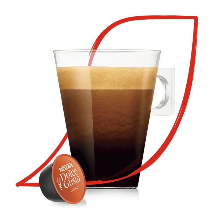 Lungo Dolce Gusto Nescafé | Pack 90 Cápsulas