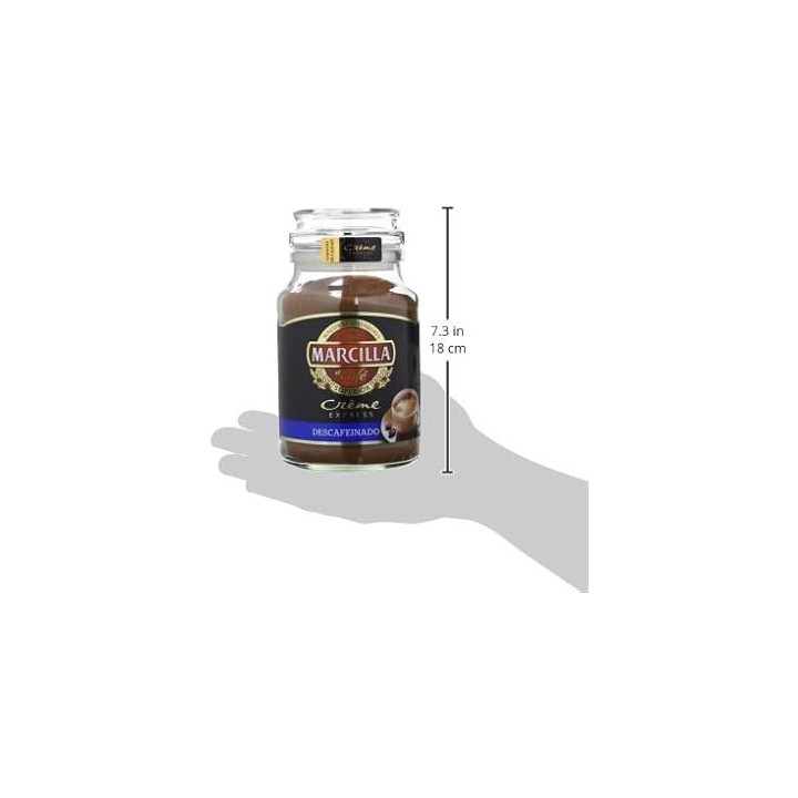 Café Marcilla Creme express Descafeinado soluble tarro