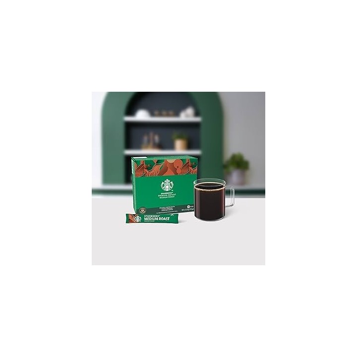 Café Soluble Starbucks Medium Roast 50 Sobres x 2,3 g