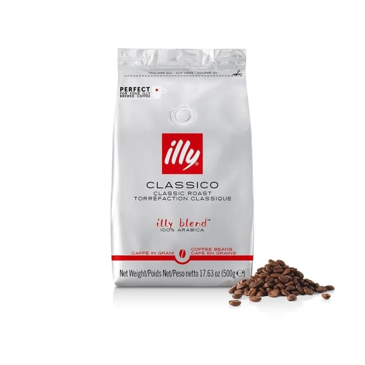 Illy Classico Café en Grano 500g | Puntocapsula