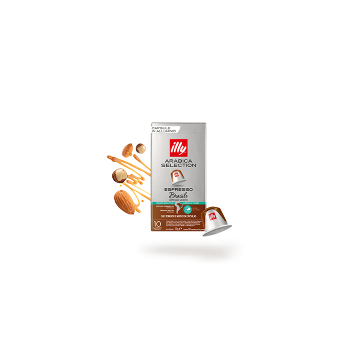 Café Illy Brasil compatible Nespresso® 100 cápsulas | Puntocapsula