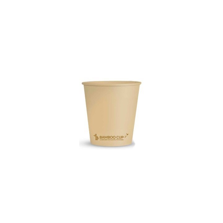 Caja 1000 Vasos Bambú Café 200ml 7oz | puntocapsula