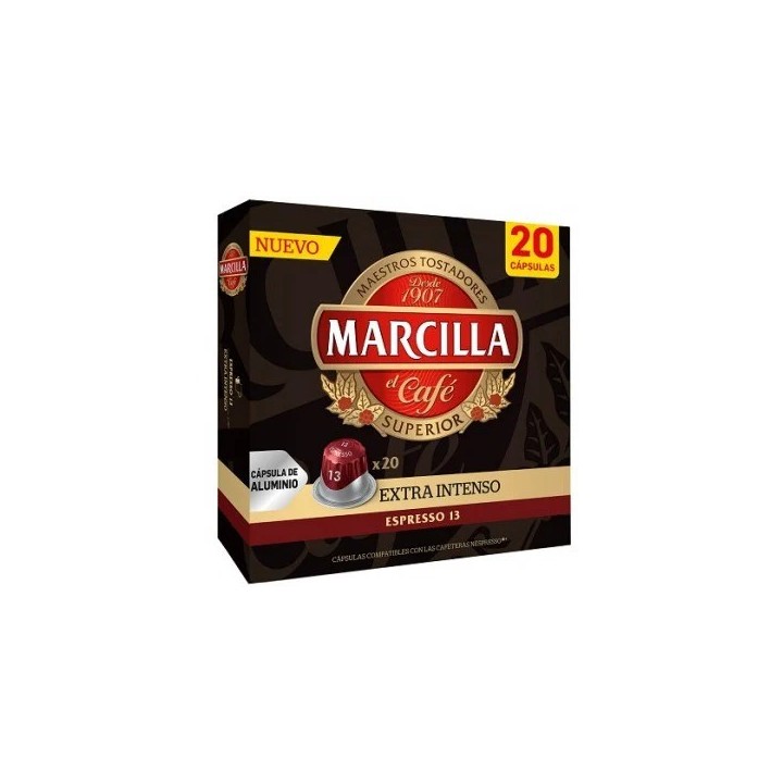 Marcilla Extra Intenso 200 cápsulas Nespresso