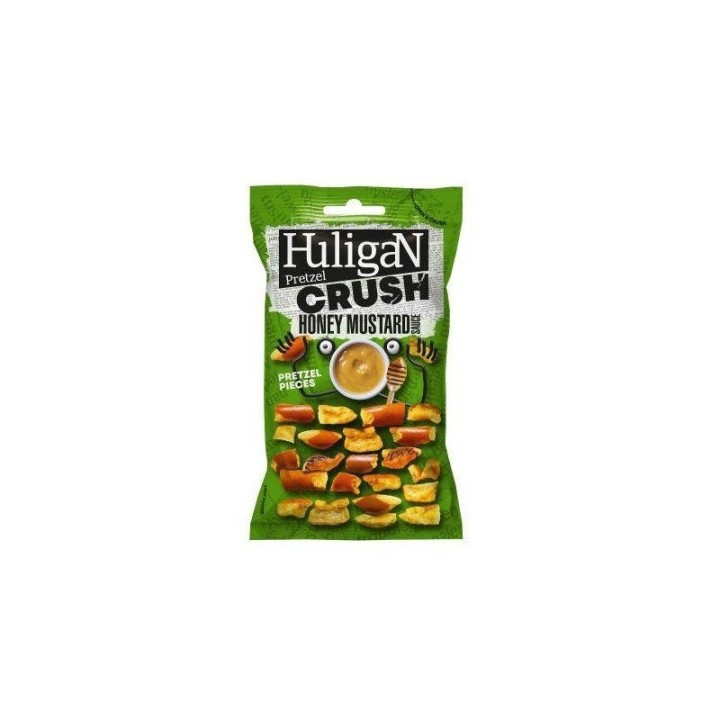 Huligan Crush miel mostaza 18x65g | Snack práctico