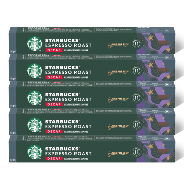 Descafeinado Espresso Roast 10 cápsulas Nespresso Starbucks · Pack...