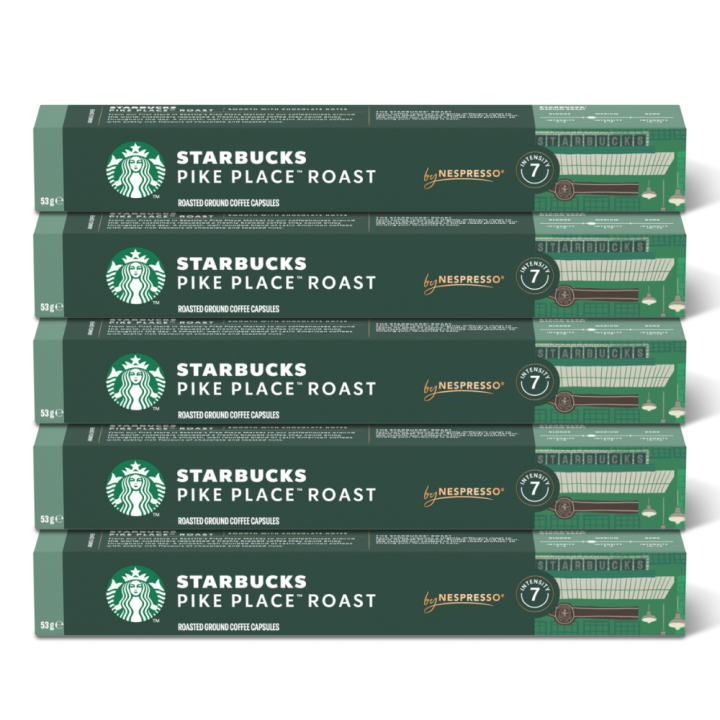 de Pike Place Roast Lungo 10 cápsulas Nespresso Starbucks · Pack 5...