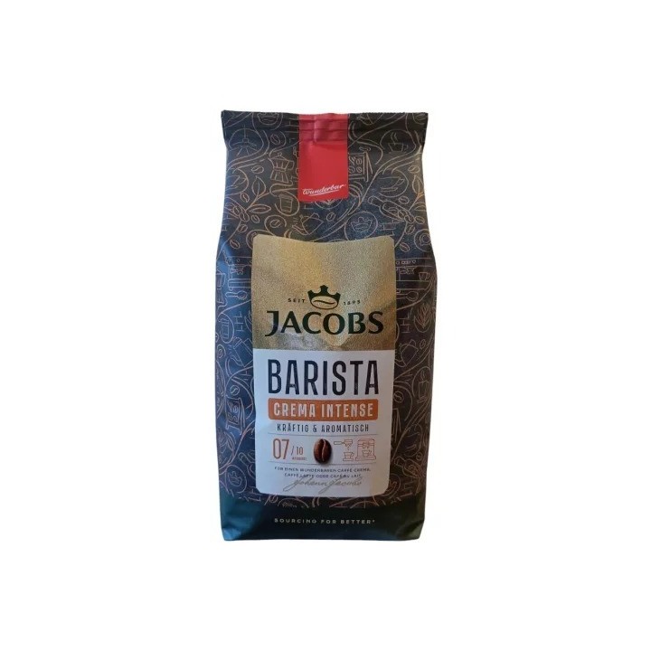 Jacobs Barista Crema Intense Café en Grano 1kg | PuntoCapsula