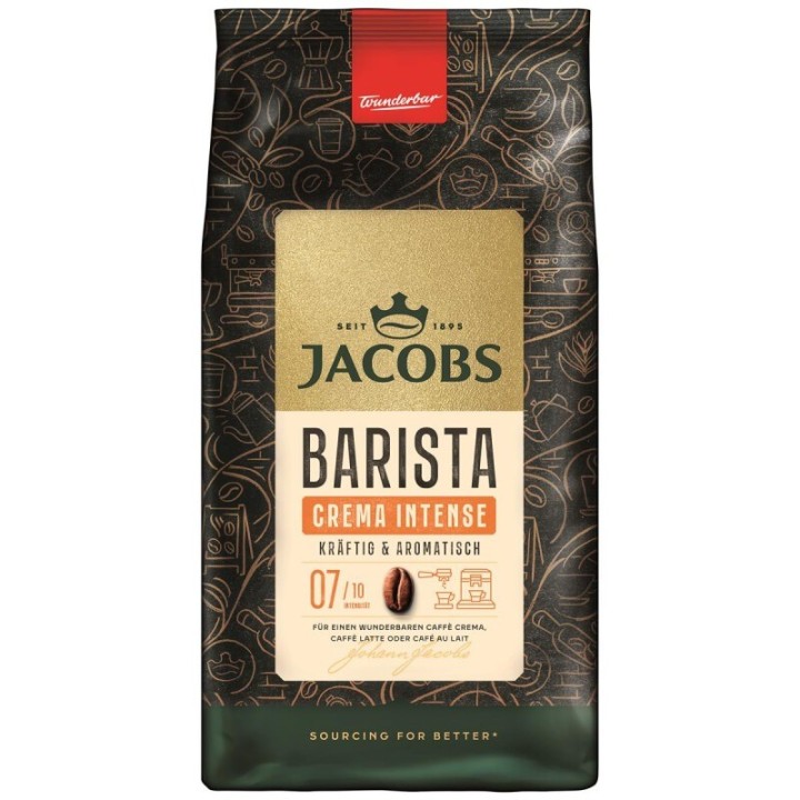 Jacobs Barista Crema Intense Café en Grano 1kg | PuntoCapsula