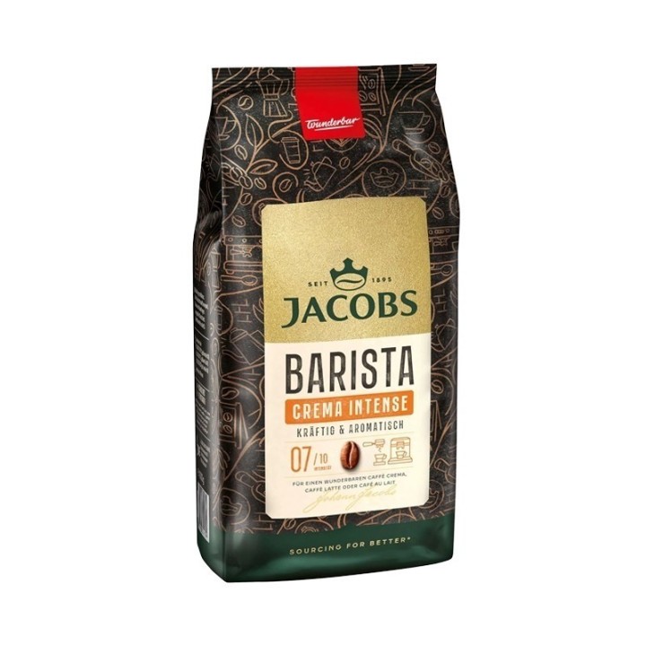Jacobs Barista Crema Intense Café en Grano 1kg | PuntoCapsula