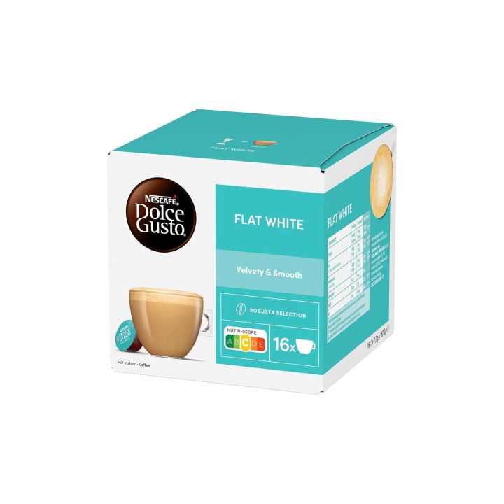 Flat White Dolce Gusto 48 Cápsulas | Pack 3 Cajas