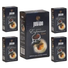 Pack 5 Café Molido Jurado | 1,25 kg Espresso Casa
