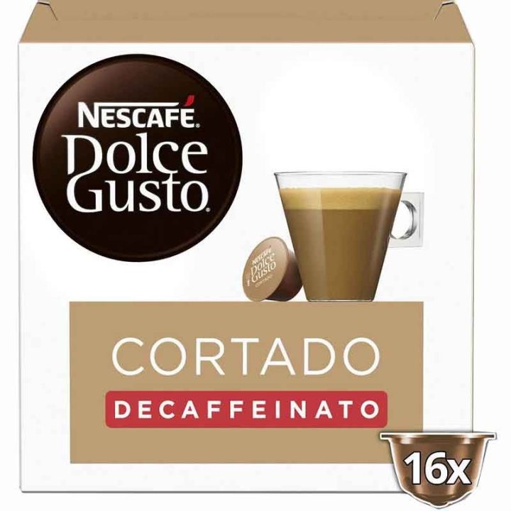 Café cortado Descafeinado 16U. Dolce Gusto