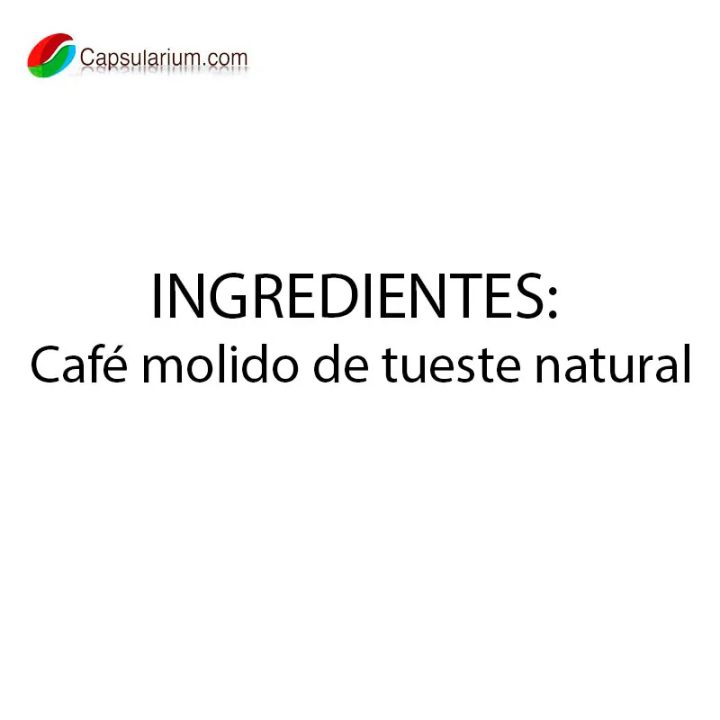 valor nutricional senseo marcilla café fuerte monodosis