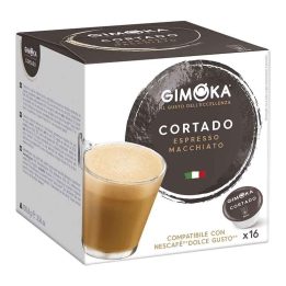 Cortado Gimoka® , Dolce Gusto® compatible 16 cápsulas