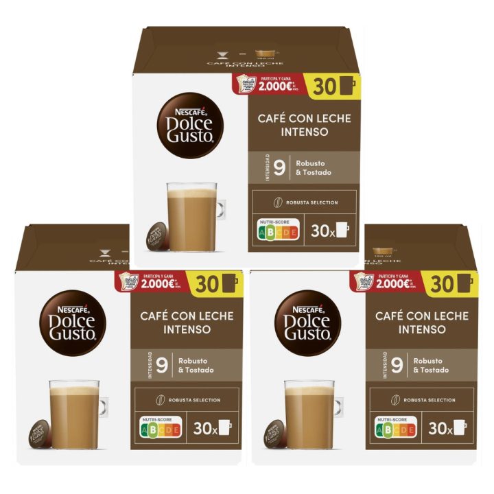 Café au Lait Intenso Dolce Gusto Magnum 180 cápsulas