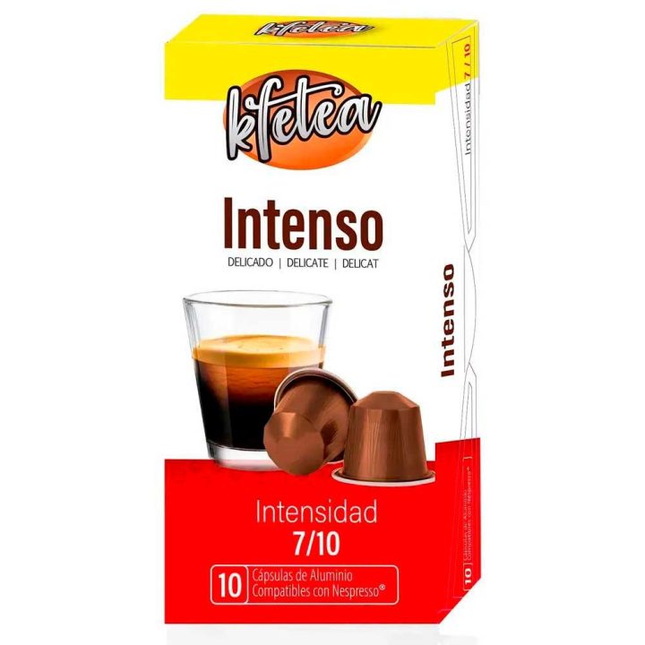 Intenso Kfetea Nespresso 10 cápsulas compatibles