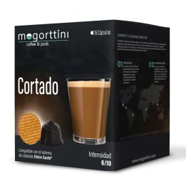 Cortado Mogorttini 16 cápsulas compatibles Dolce Gusto