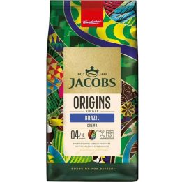 Café en grano Brasil Jacobs 1 kg, monoorigen arábica