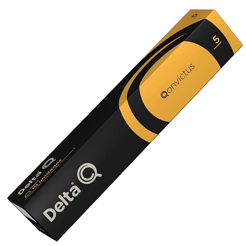 Q-Qonvictus, espresso intensidad 5, 10 cápsulas Delta Q Q-Qonvictus, espresso intensidad 5, 10 cápsulas Delta Q