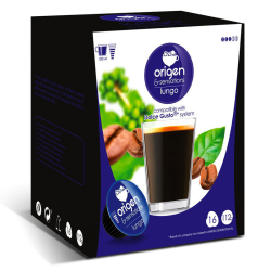 LUNGO, 16 cápsulas ORIGEN Sensations compatibles Dolce Gusto