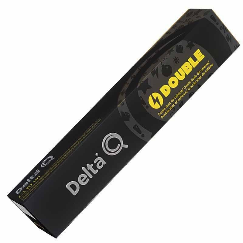 Qharacter, espresso intensidad 9, 10 cápsulas Delta Q