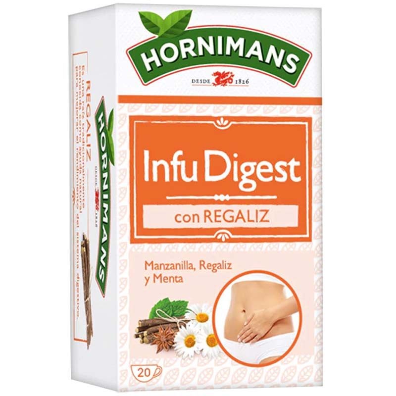 Infu Digest con Regaliz Hornimans 20 infusiones Infu Digest con Regaliz Hornimans 20 infusiones