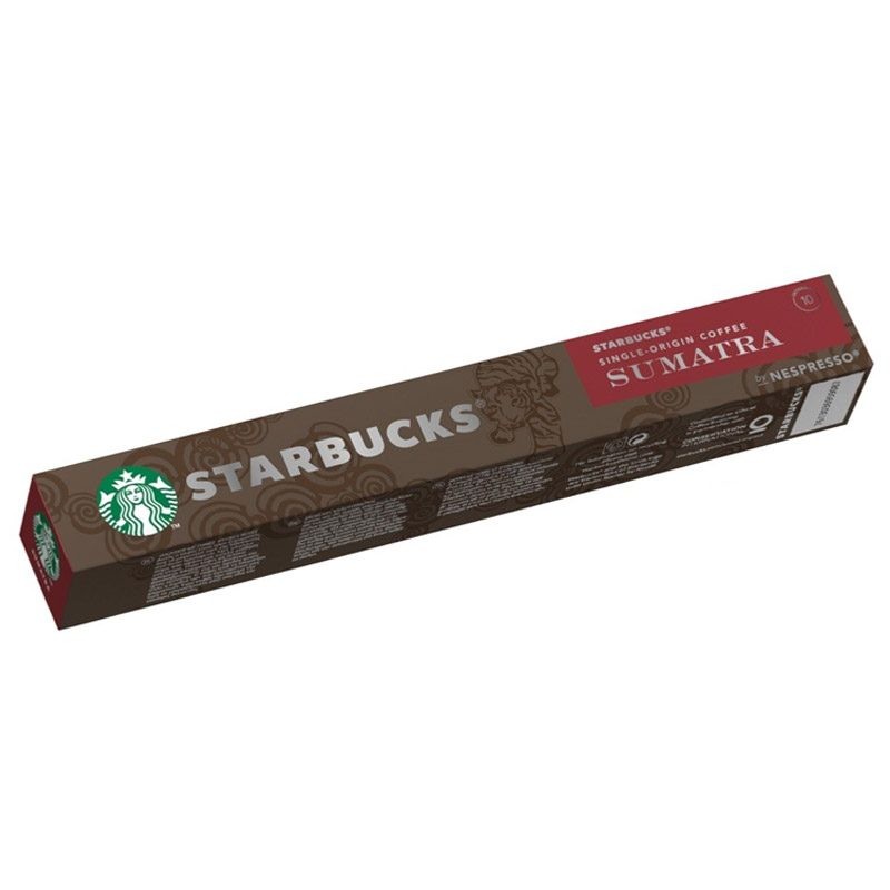 Single-Origin Sumatra 10 Cápsulas Nespresso Starbucks® Single-Origin Sumatra 10 Cápsulas Nespresso Starbucks®