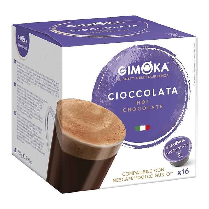 Chocolate Gimoka® Dolce Gusto® compatible 16 cápsulas Chocolate Gimoka® Dolce Gusto® compatible 16 cápsulas