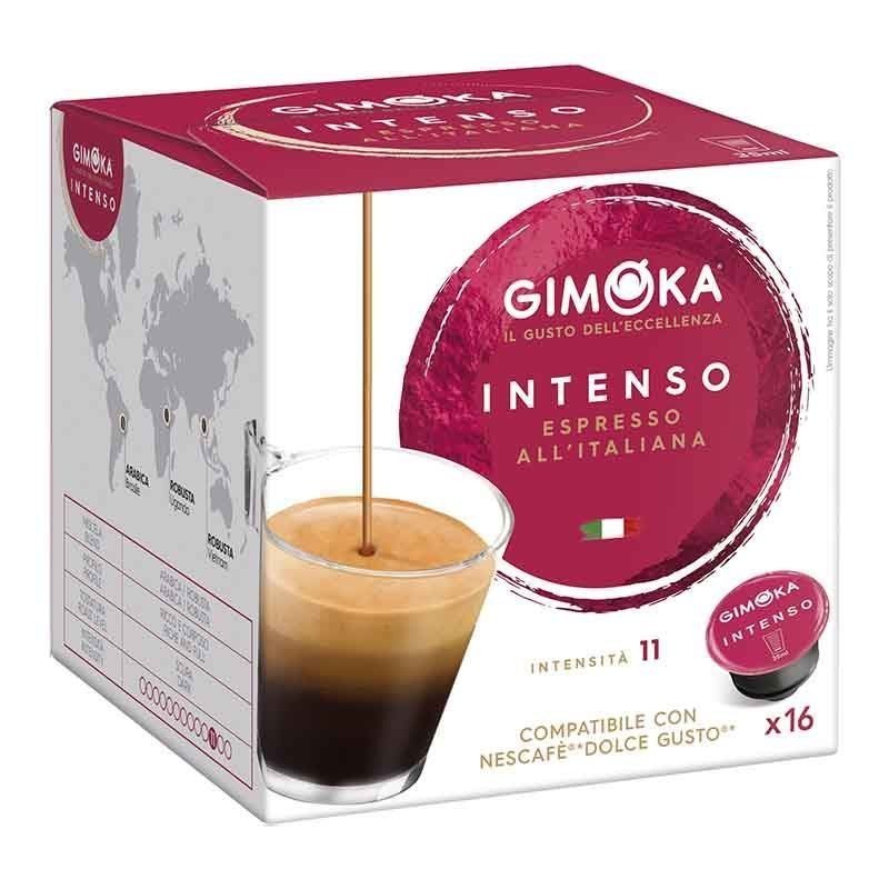 Espresso Intenso Gimoka®, Dolce Gusto® compatible 16 cápsulas Espresso Intenso Gimoka®, Dolce Gusto® compatible 16 cápsulas
